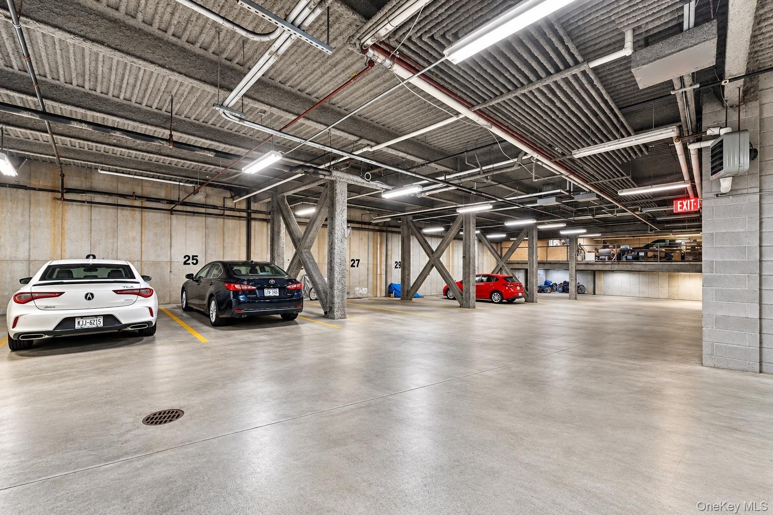 Indoor garage parking