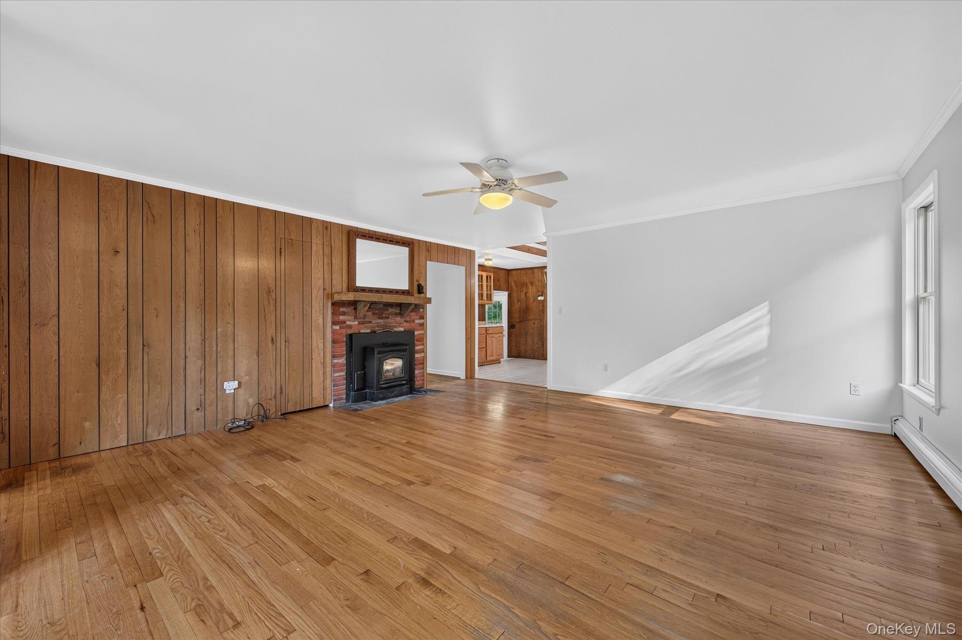 Living Room with Pellet Stove