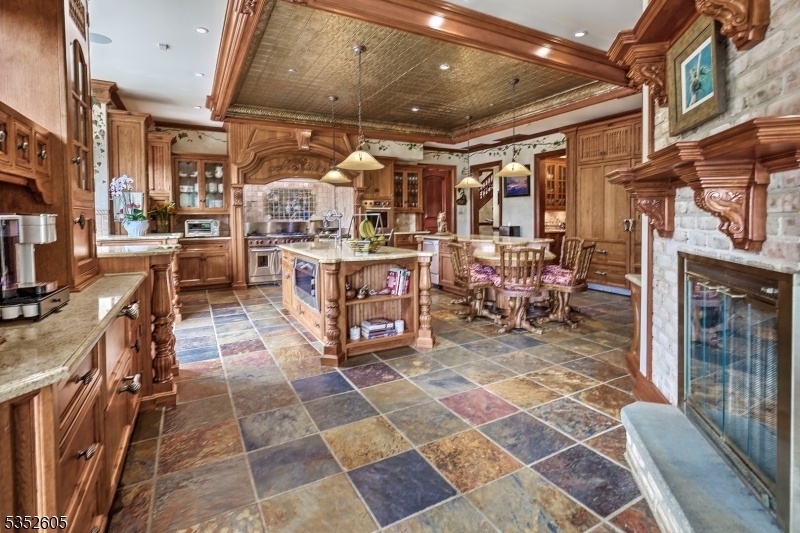 Kitchen from the breakfast rm