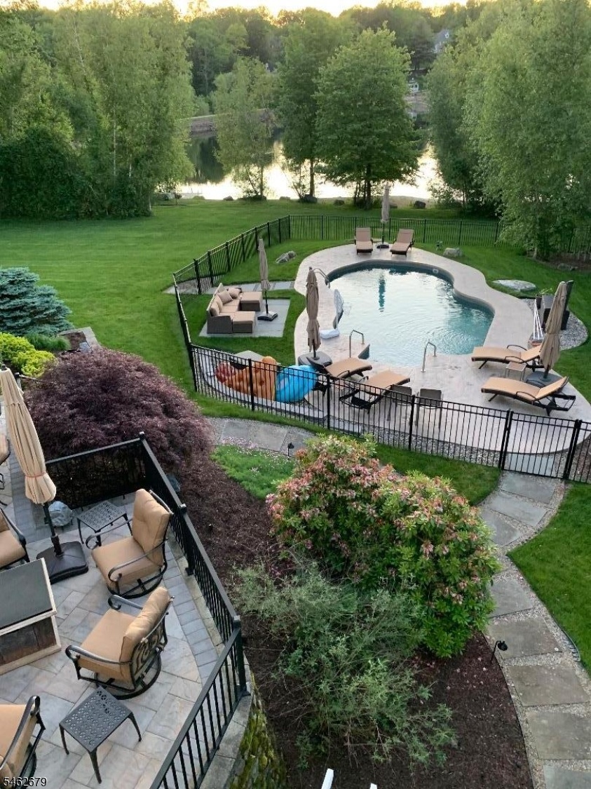 Backyard with Lake Frontage