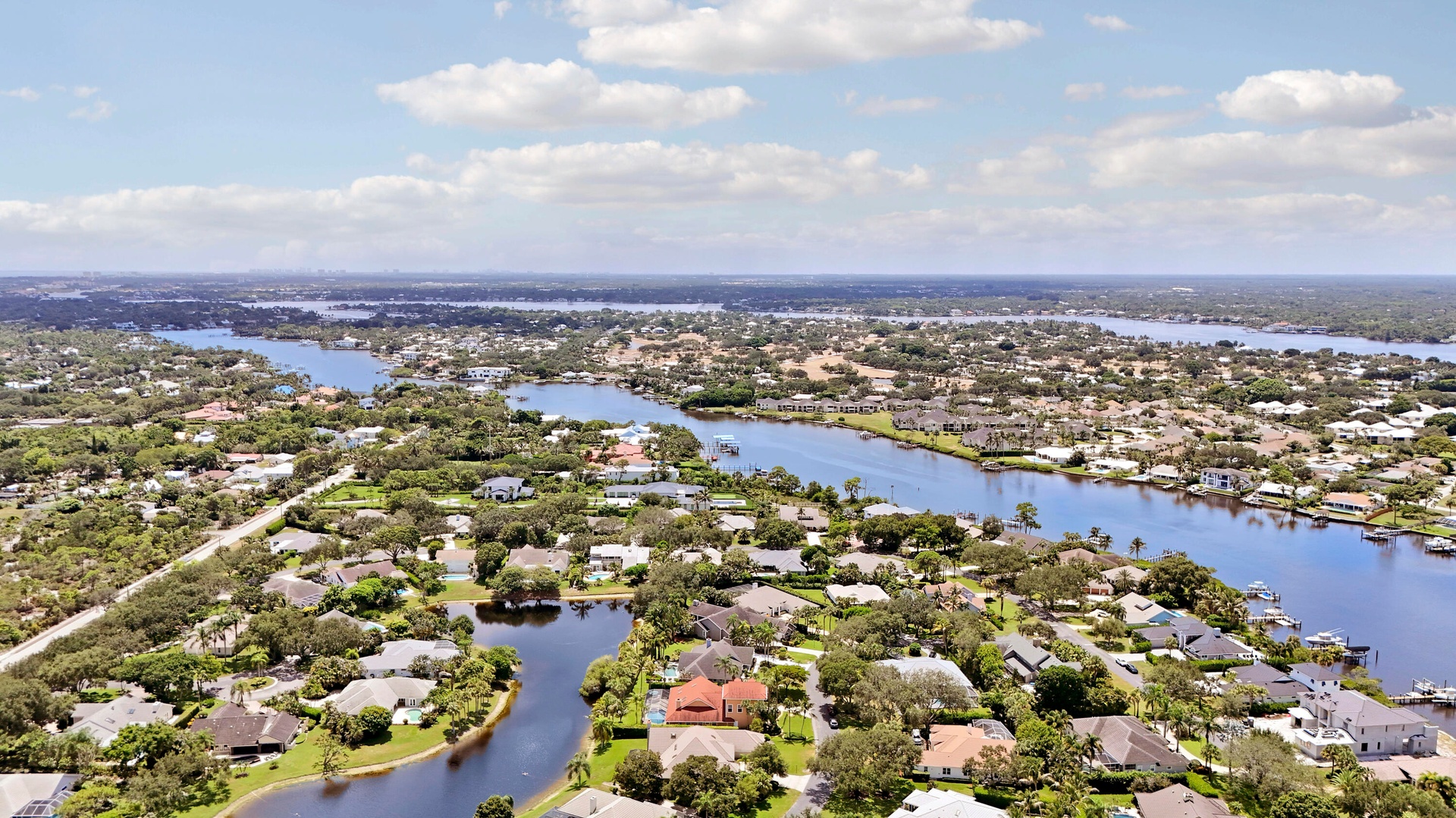 Regional view looking southeast.