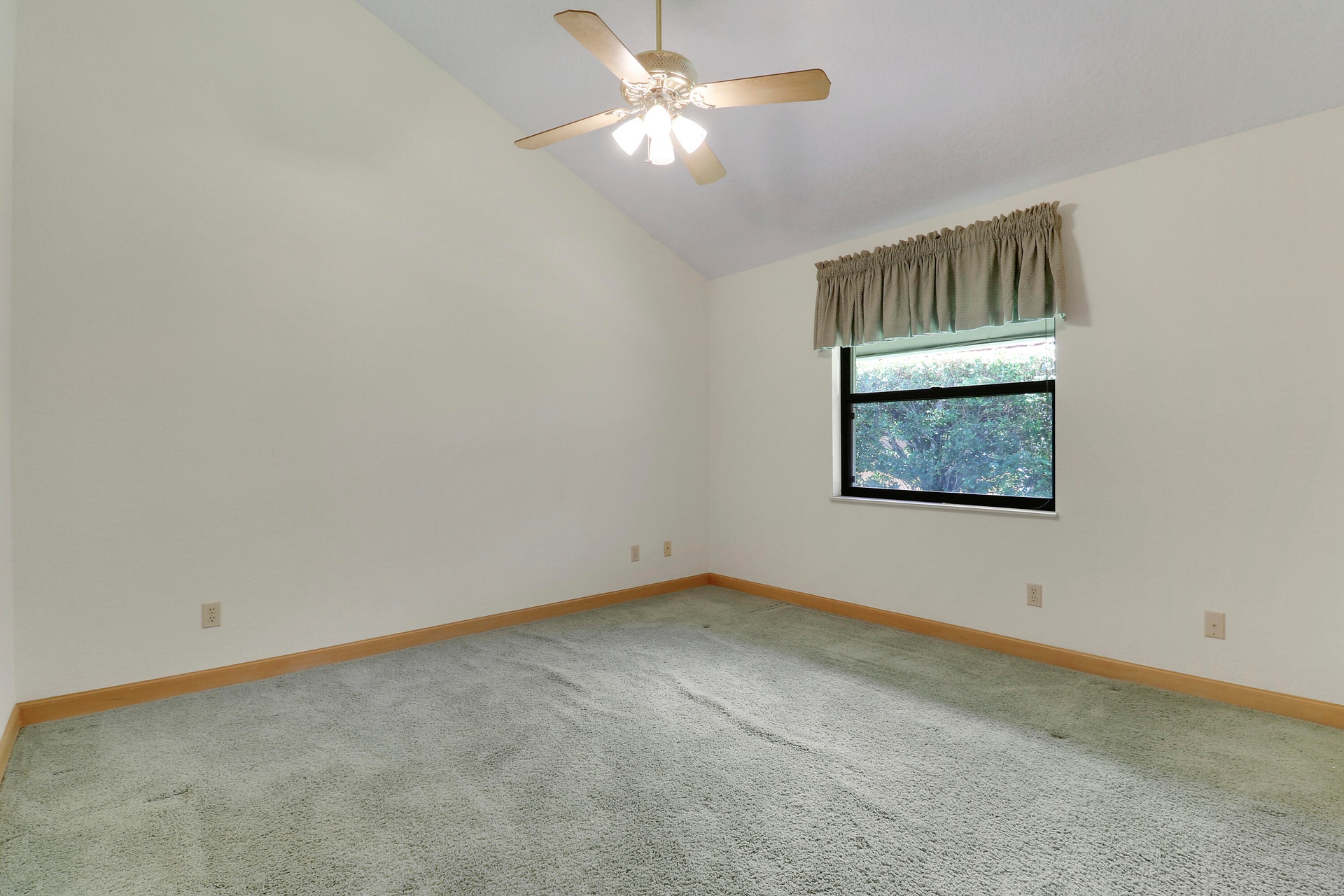Two large guest bedrooms.