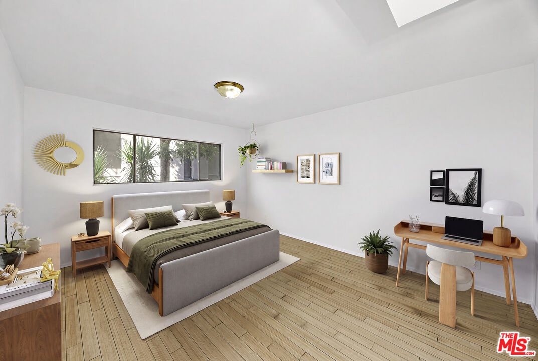 Virtually Staged Bedroom