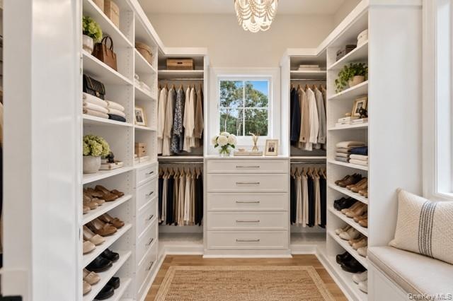 Master Bedroom walk in Closet Furnished