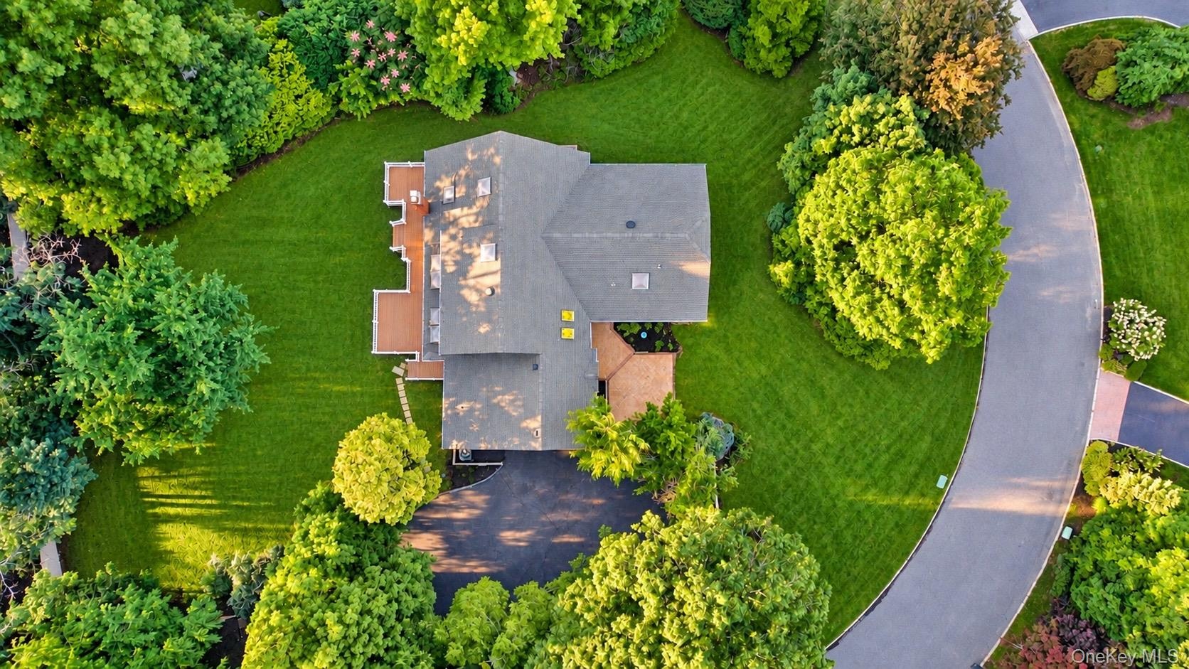 Over roof view.