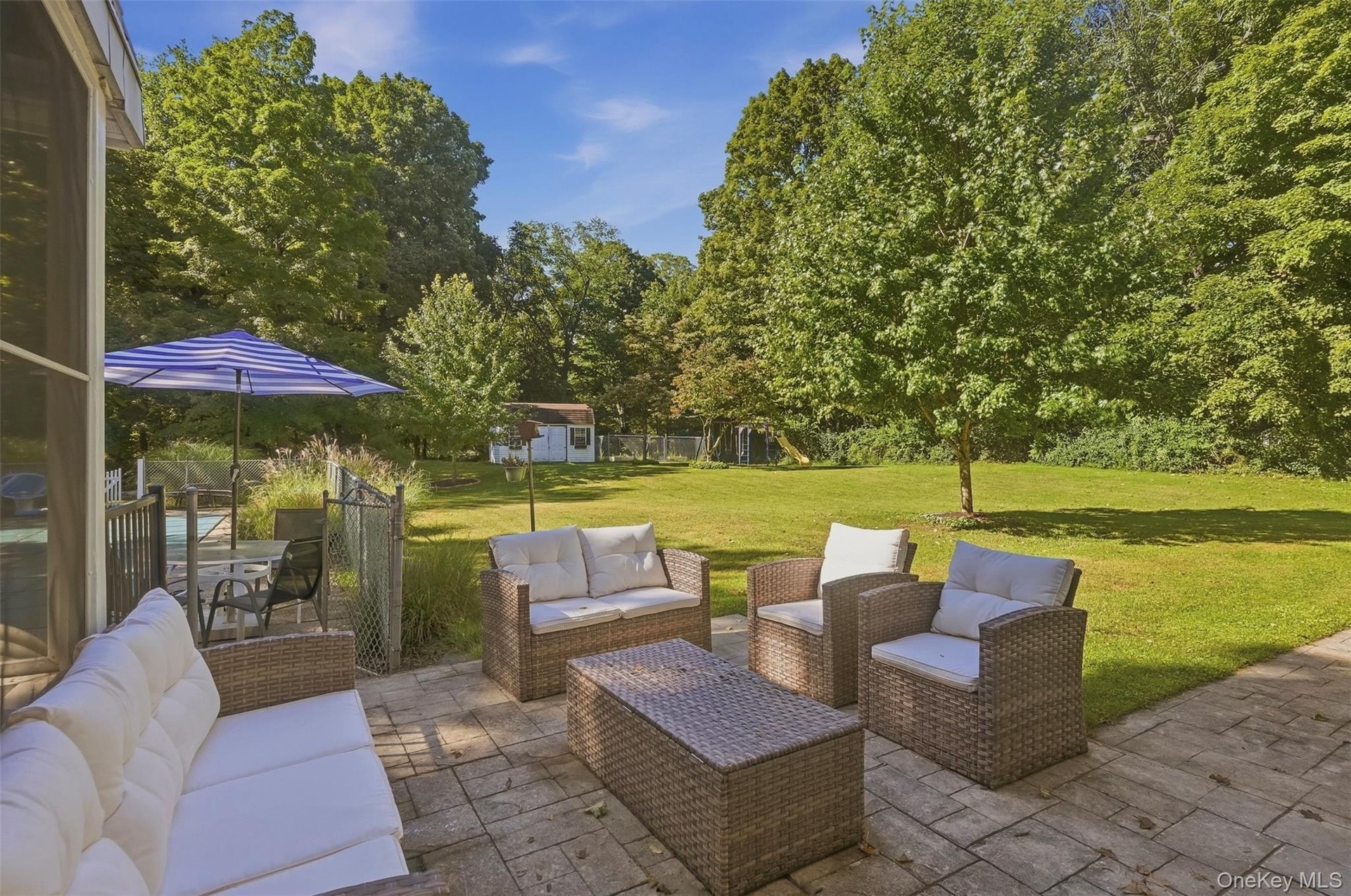 Outdoor patio space
