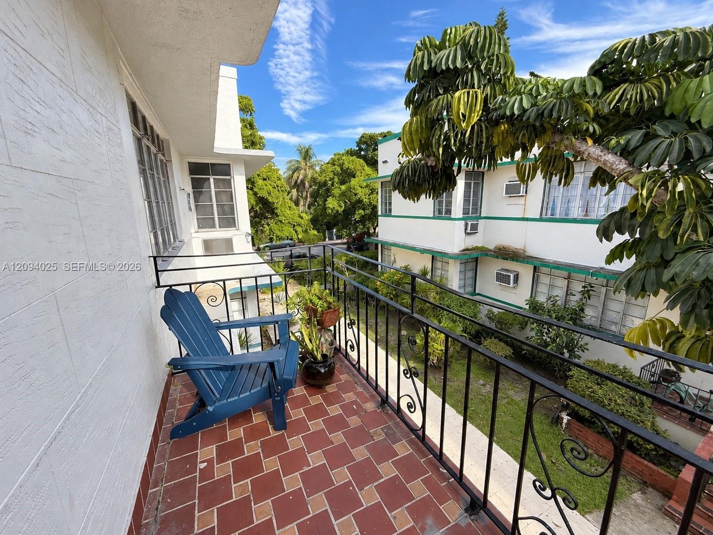 Private Balcony East View (AI edited photo)