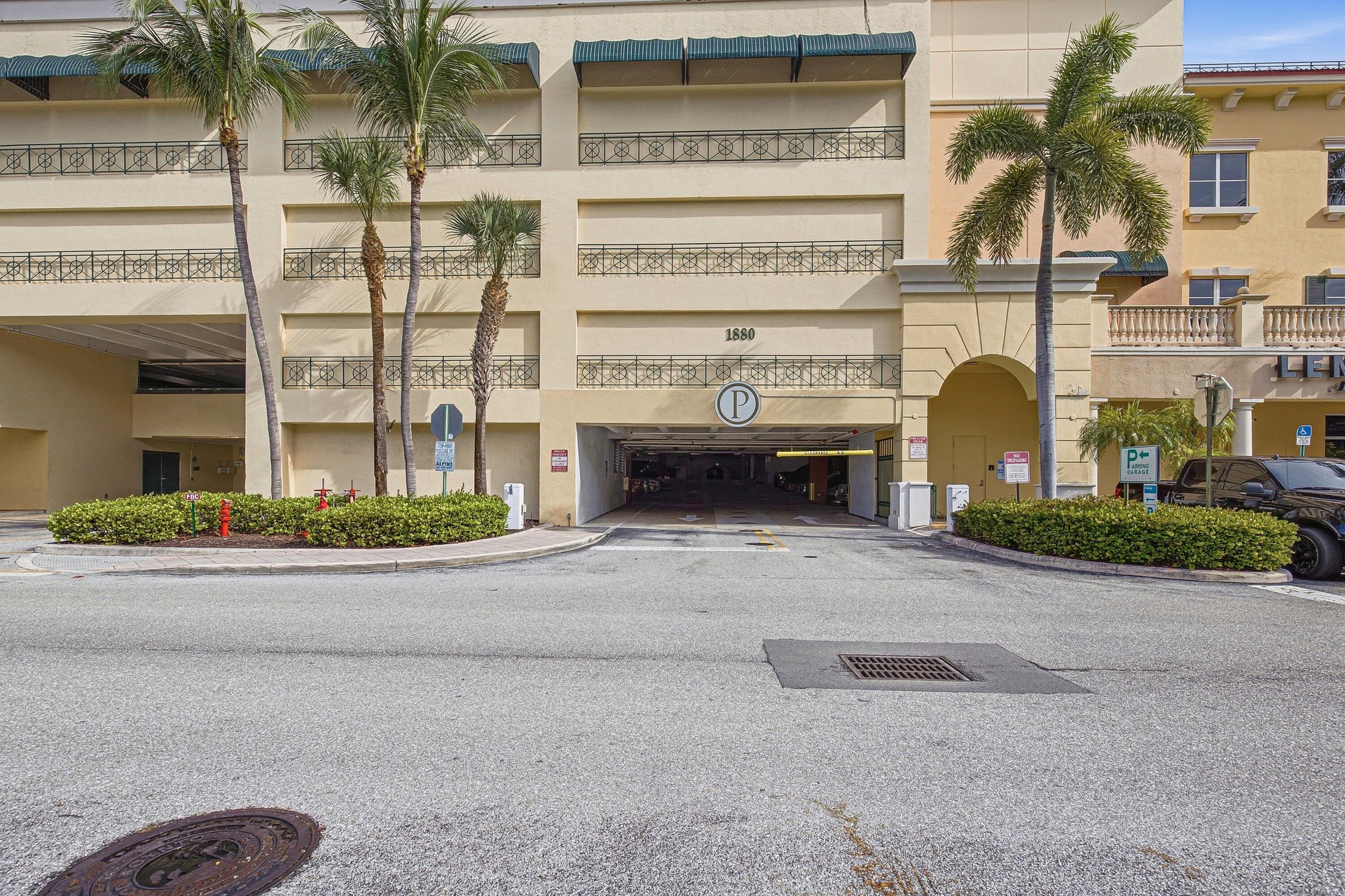 Garage entrance