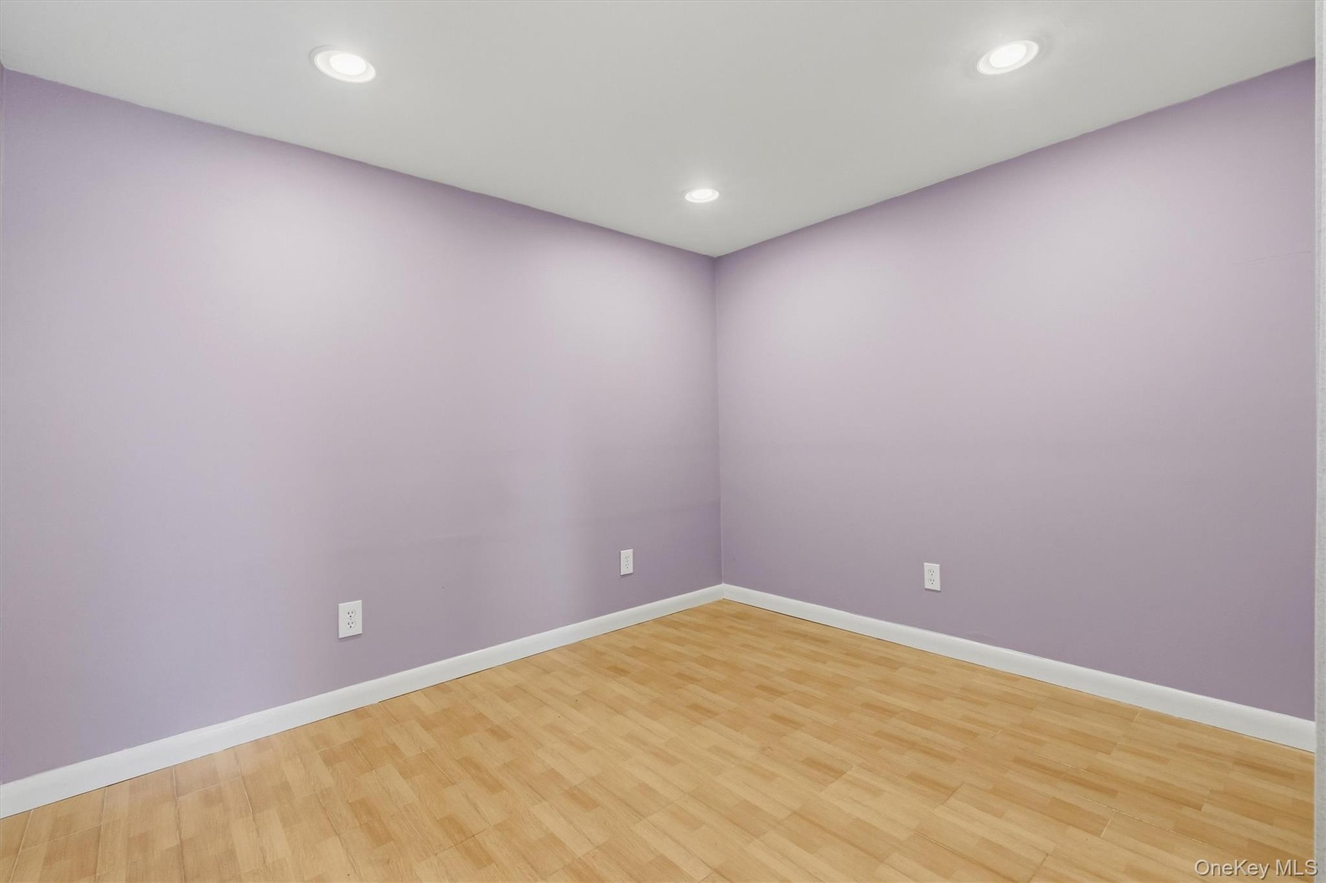 Large room on lower level makes for a perfect home office.