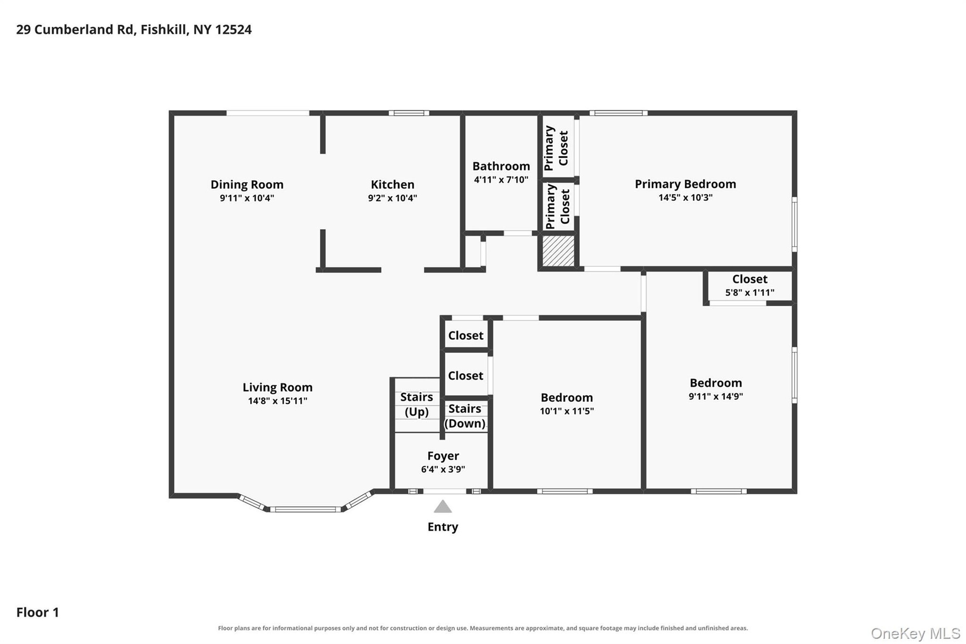 Main Level Floor Plan