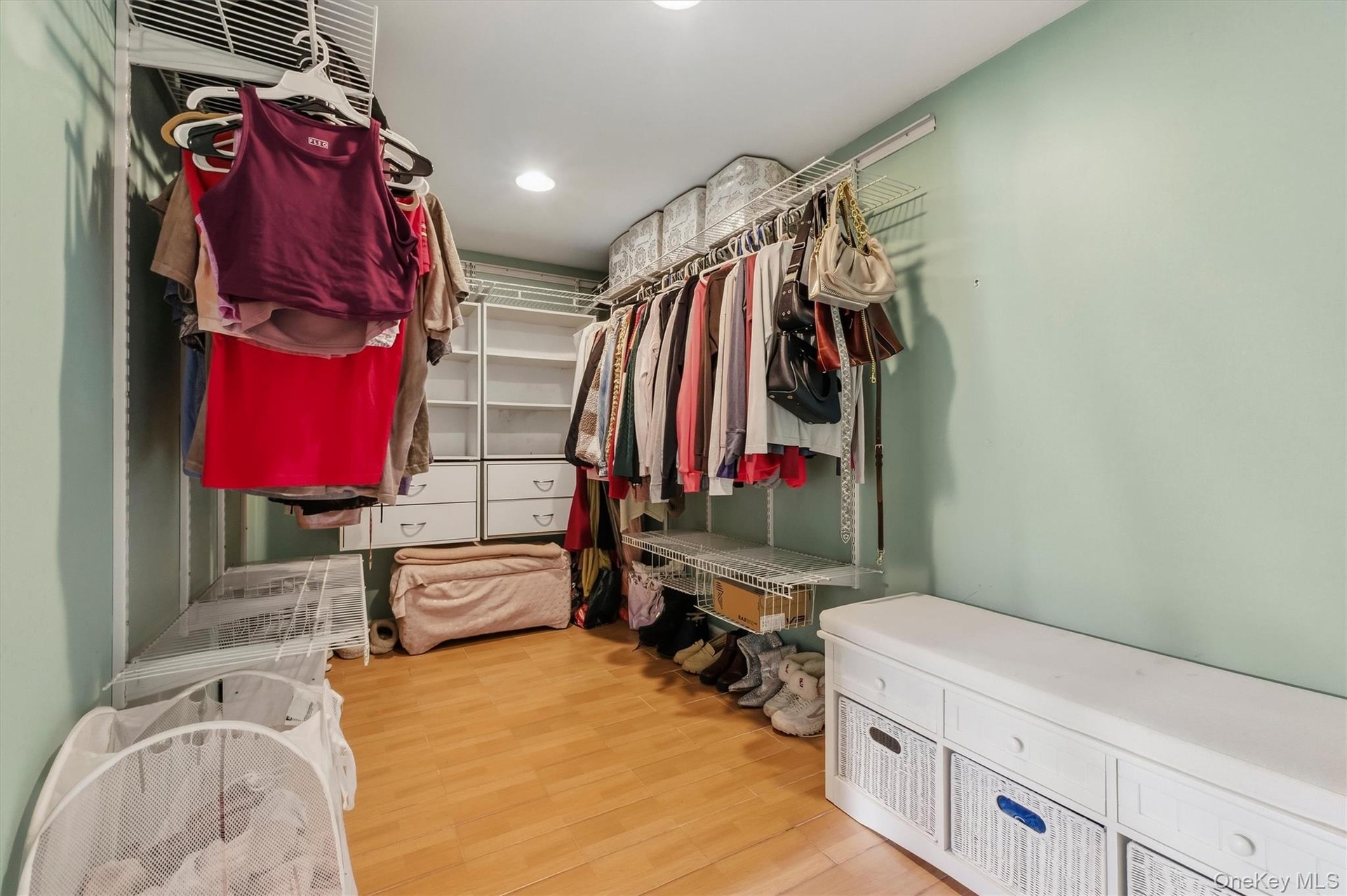 Small area off family room.