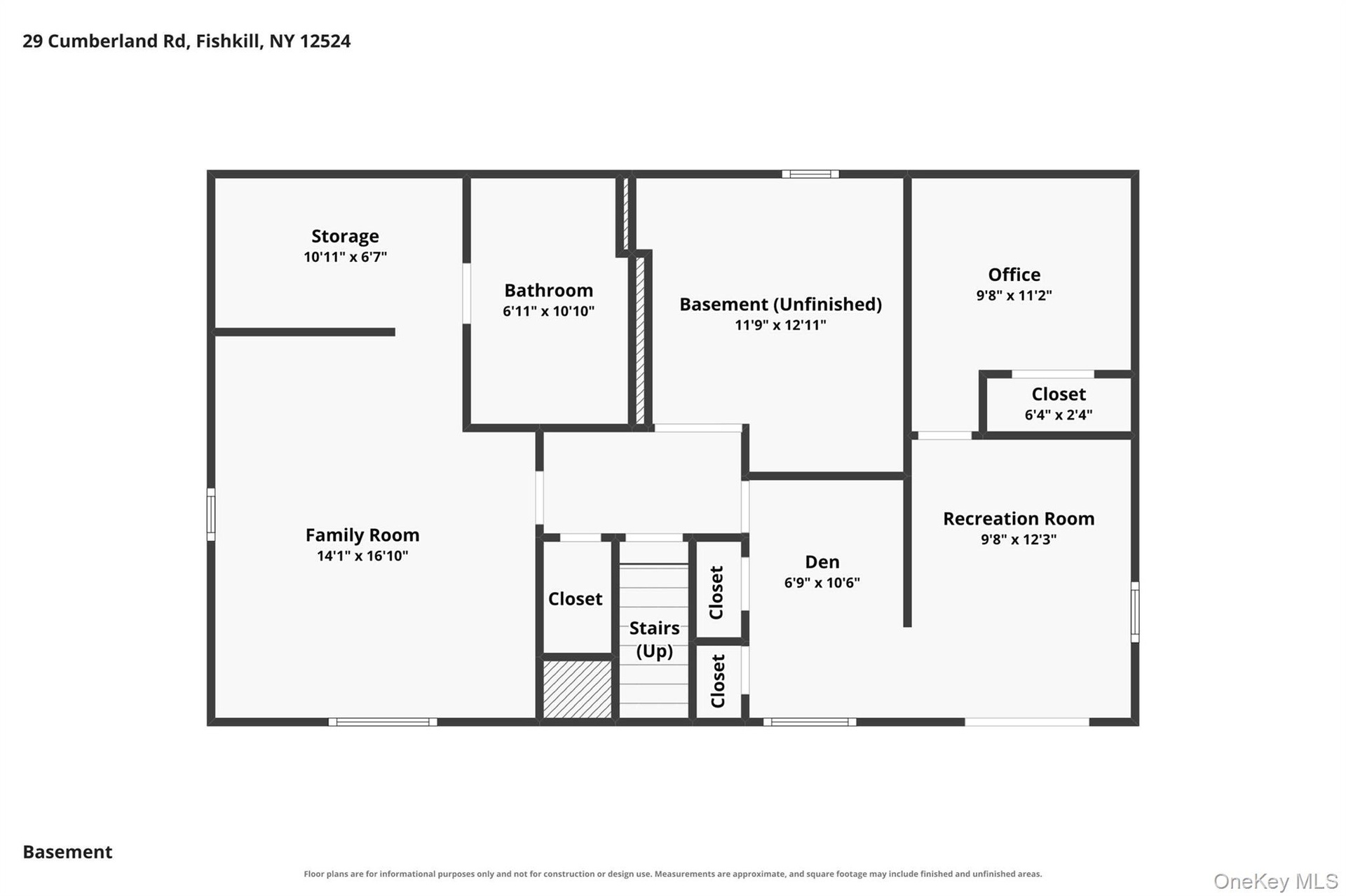 Lower Level Floor Plan