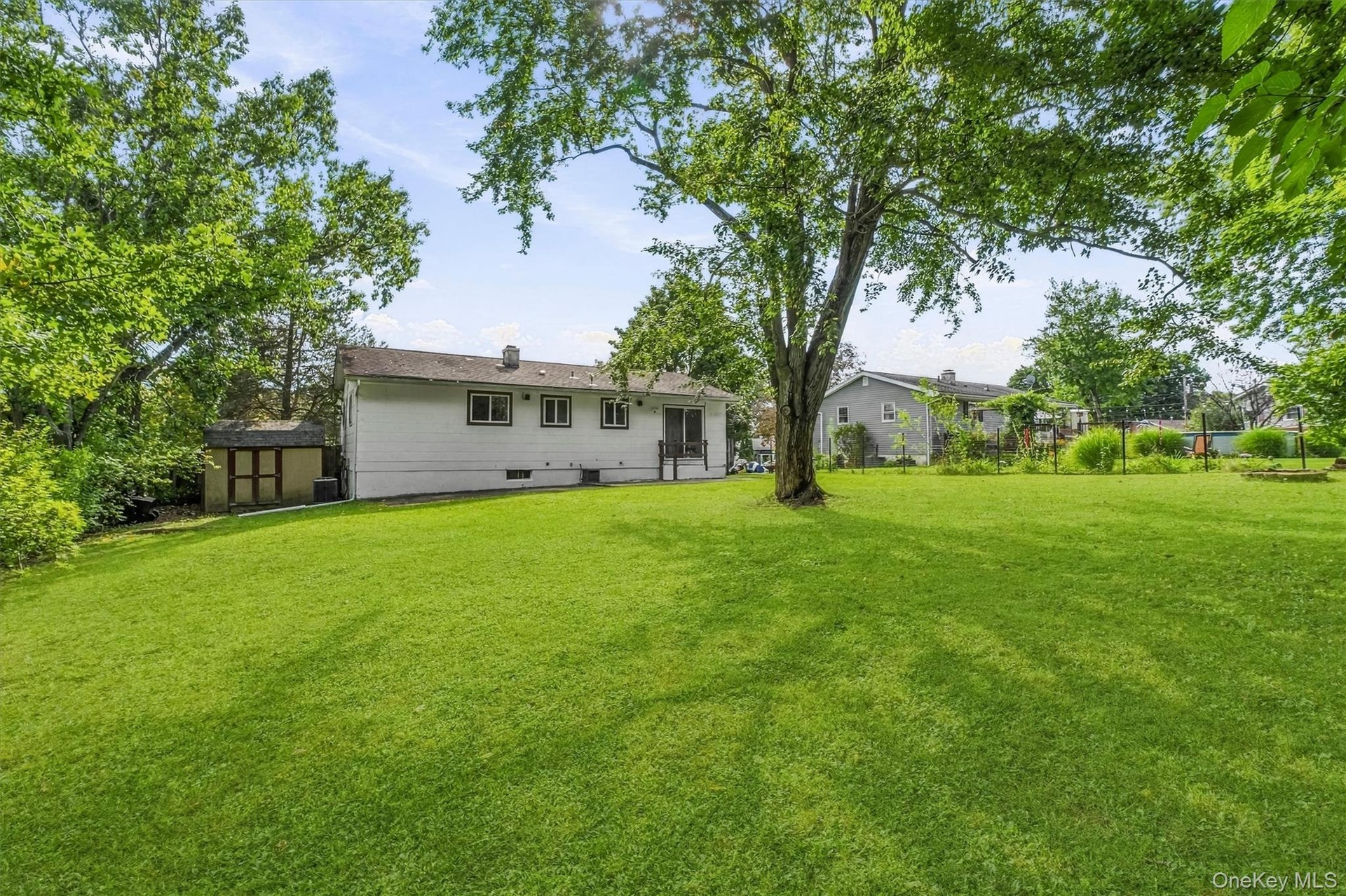 A great yard for hosting summer BBQ's.