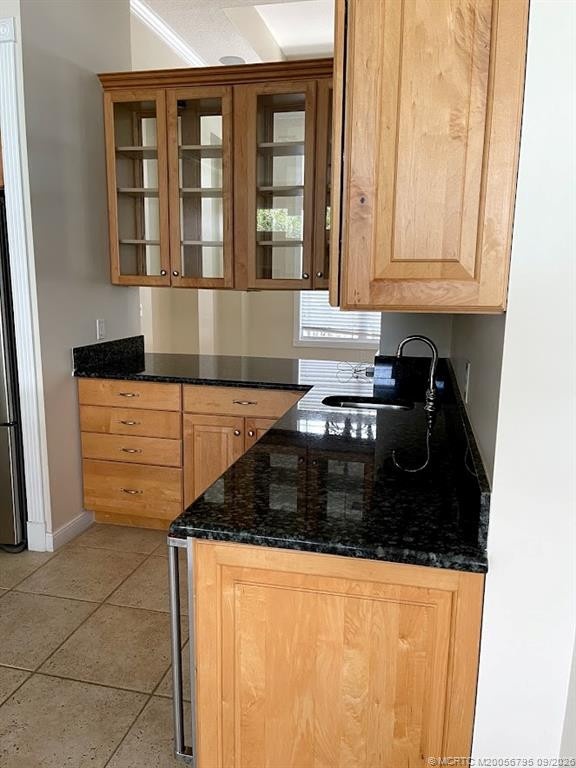 Master bath, garden tub, walk-in-show, his & her vanities