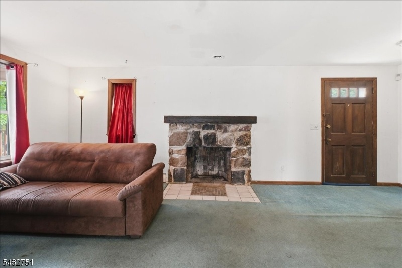 Stone Fireplace