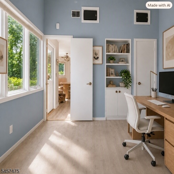 Option 1-Office by Kitchen