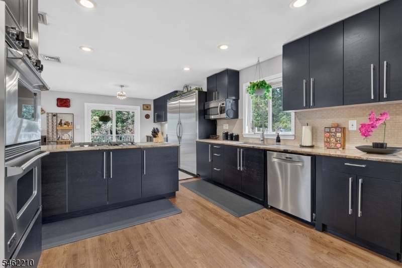 Abundant cabinet space