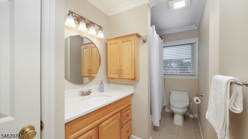 Full bath with new countertop