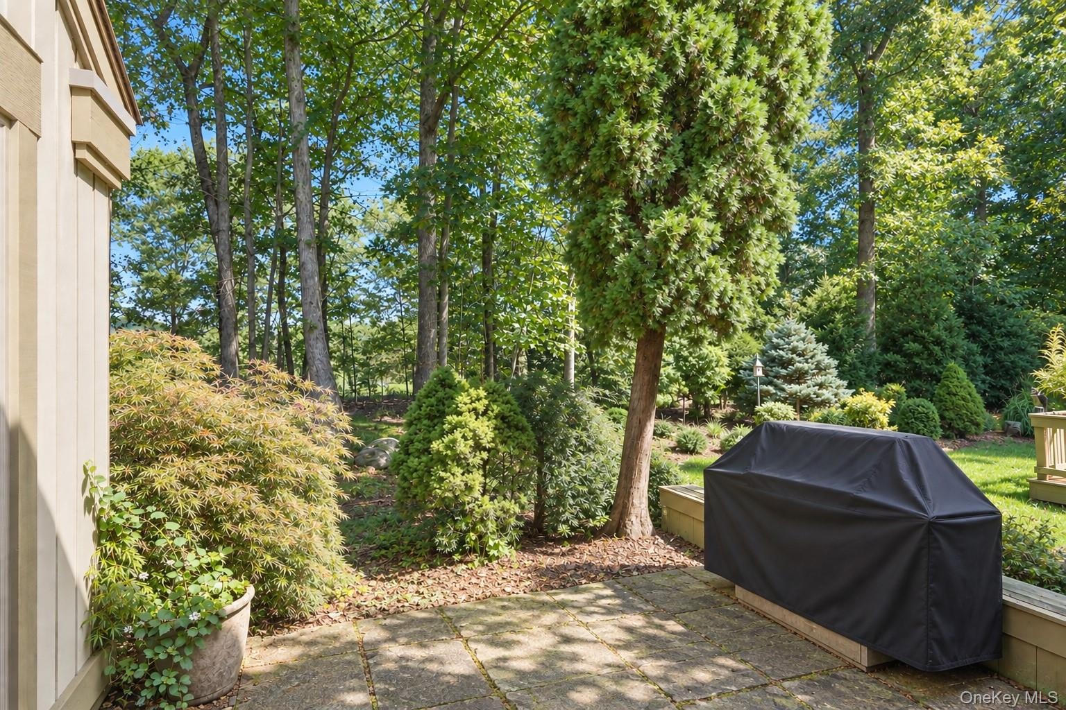 Patio Backs up to Golf Course