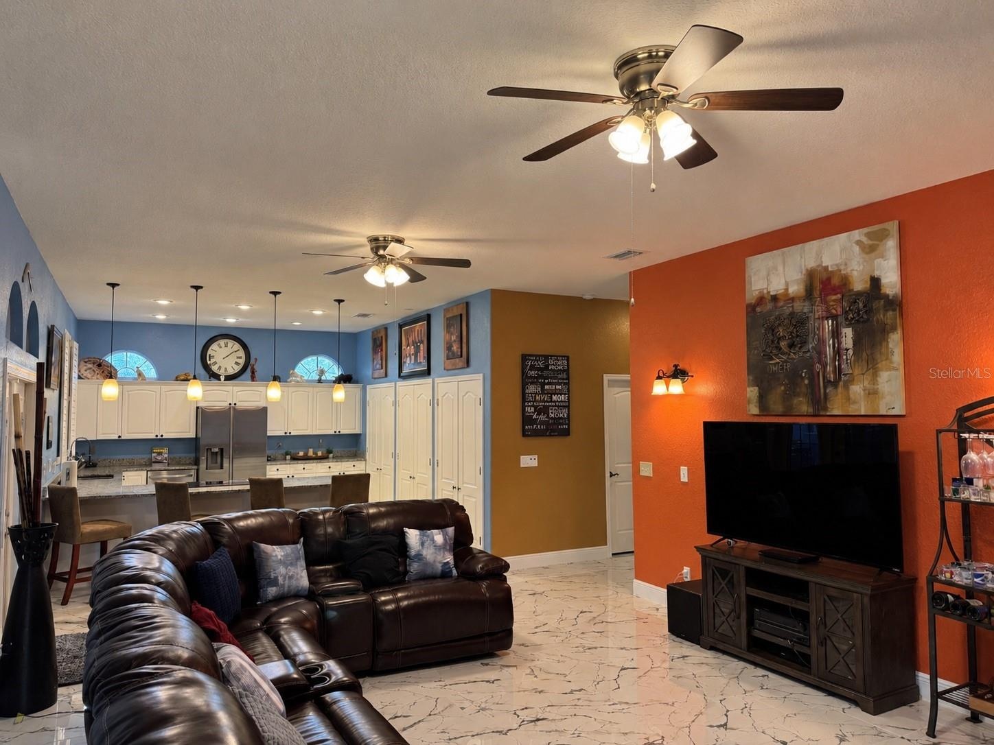 Open floor plan