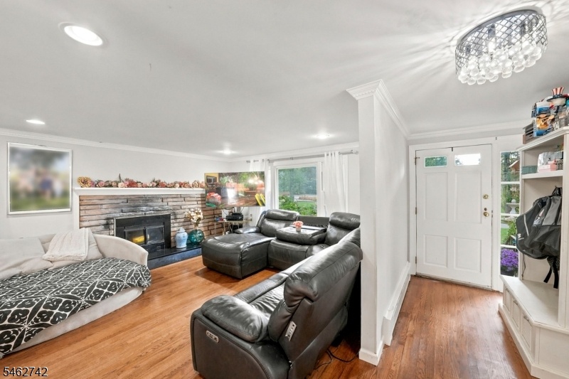 Living Room with Fireplace