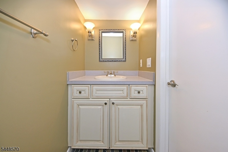 First floor half bath
