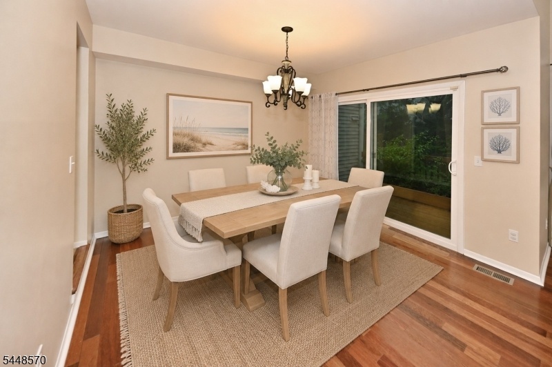 Dining Room Virtually Staged