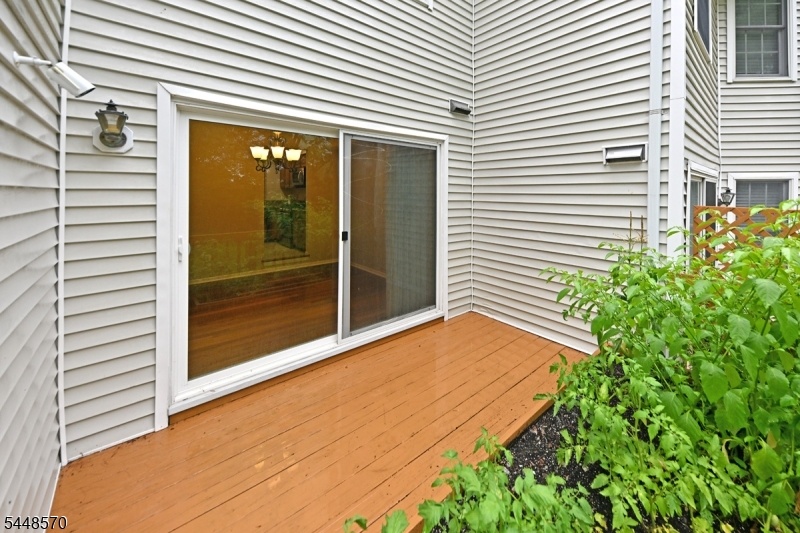 Deck off dining room