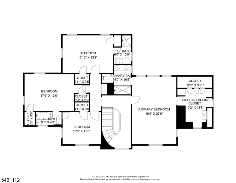 Second Floor Floor Plan