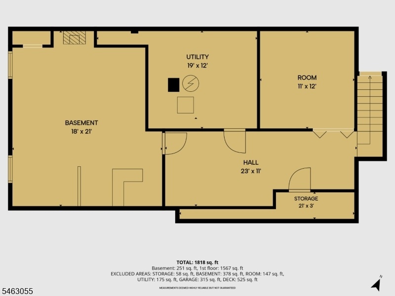 Basement Floorplan