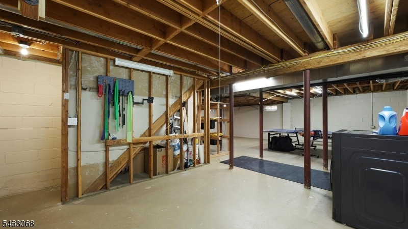 Basement/laundry area