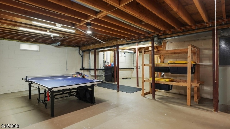 Spacious lower level