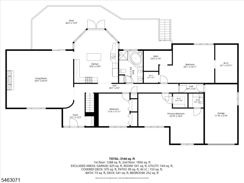 Main floor layout