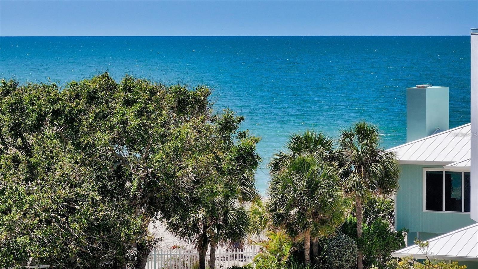 Ocean views from the bedroom