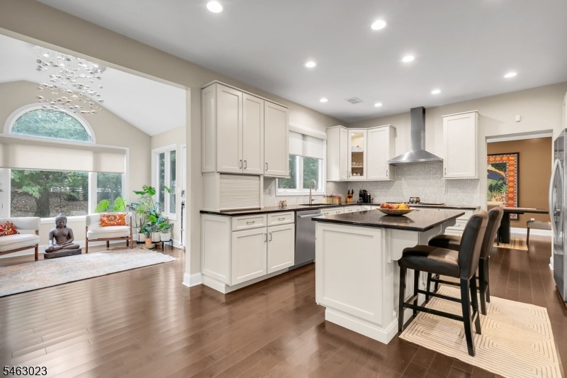 Sunroom & Kitchen