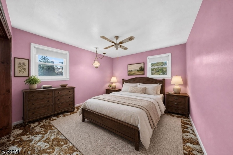 Staged Bedroom