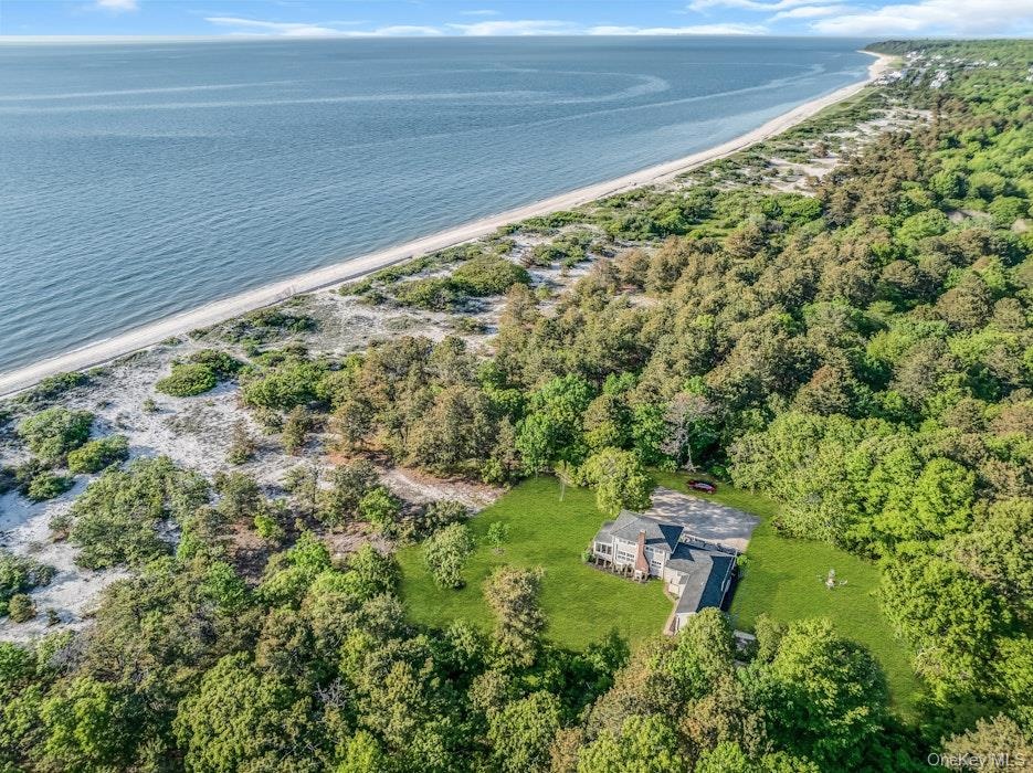 Aerial view - beach house