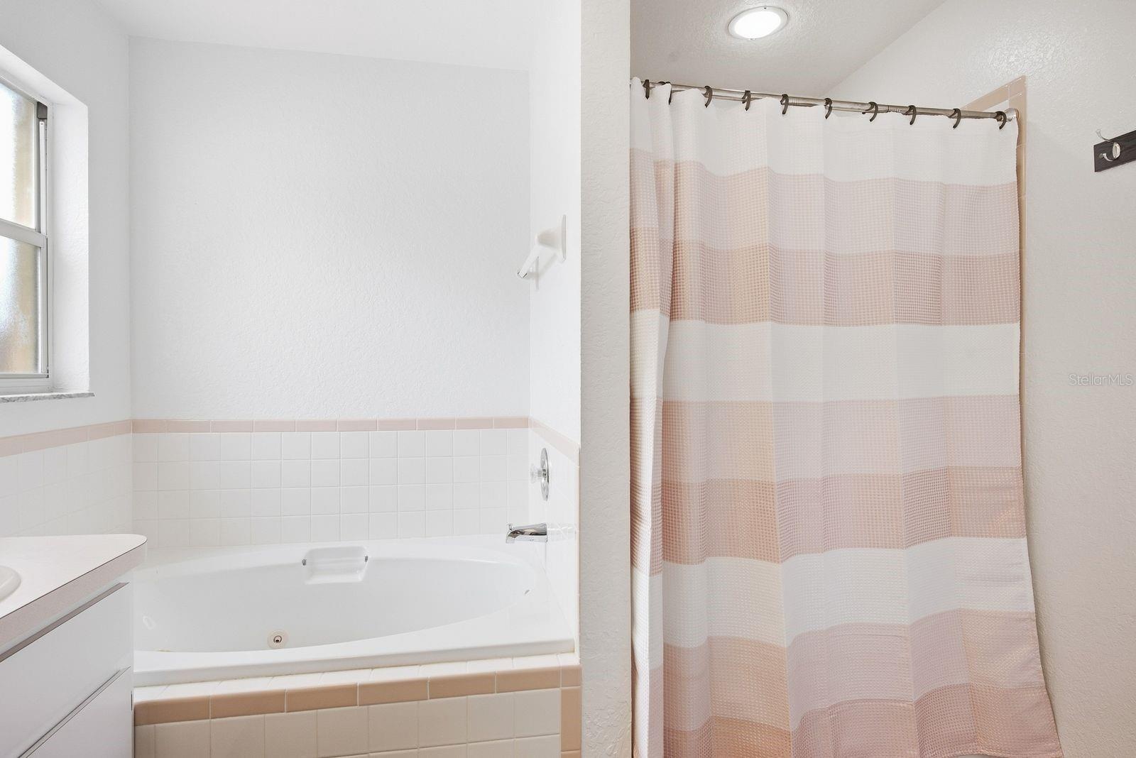 Primary Bathroom with soaking tub