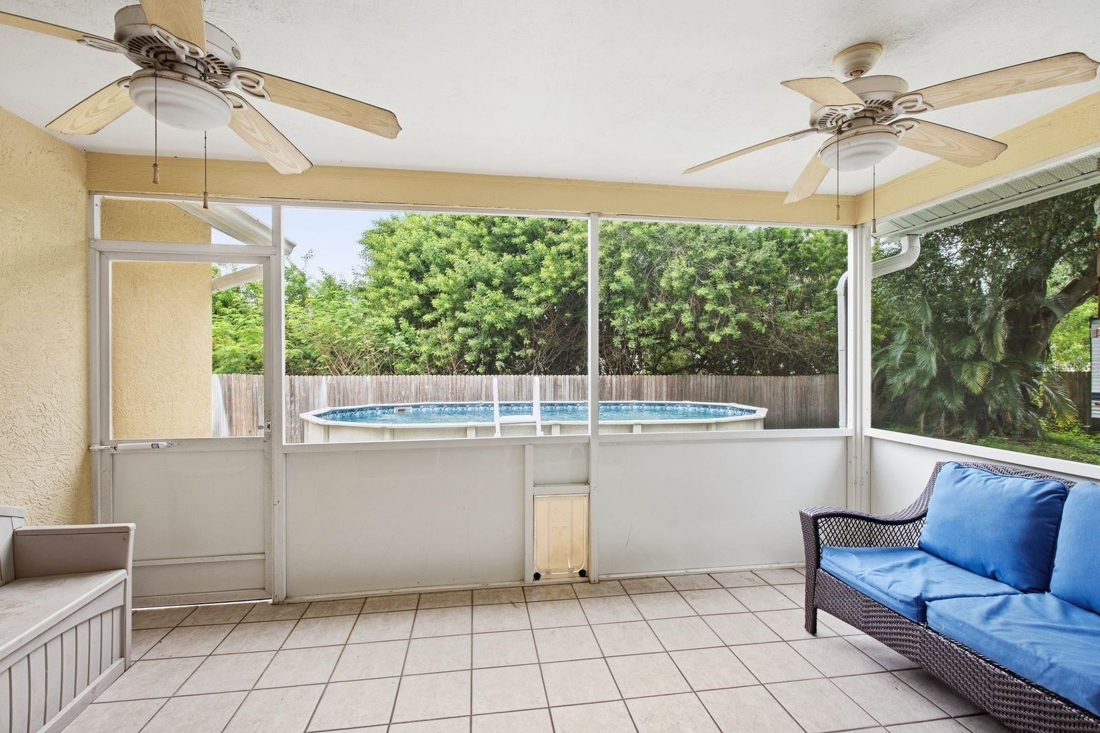 Back patio