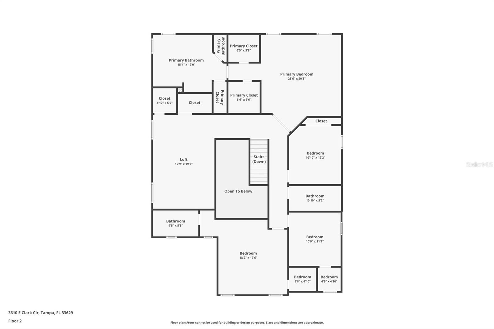 Second floor floorplan