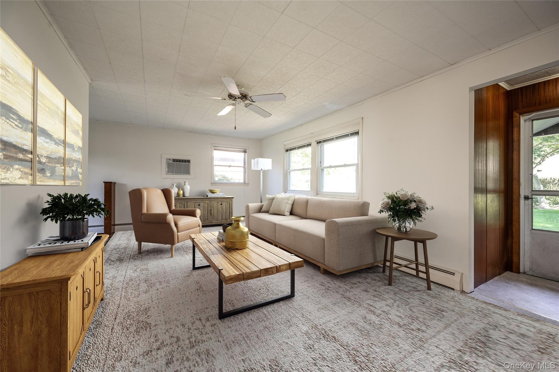 Virtual Living Room staging
