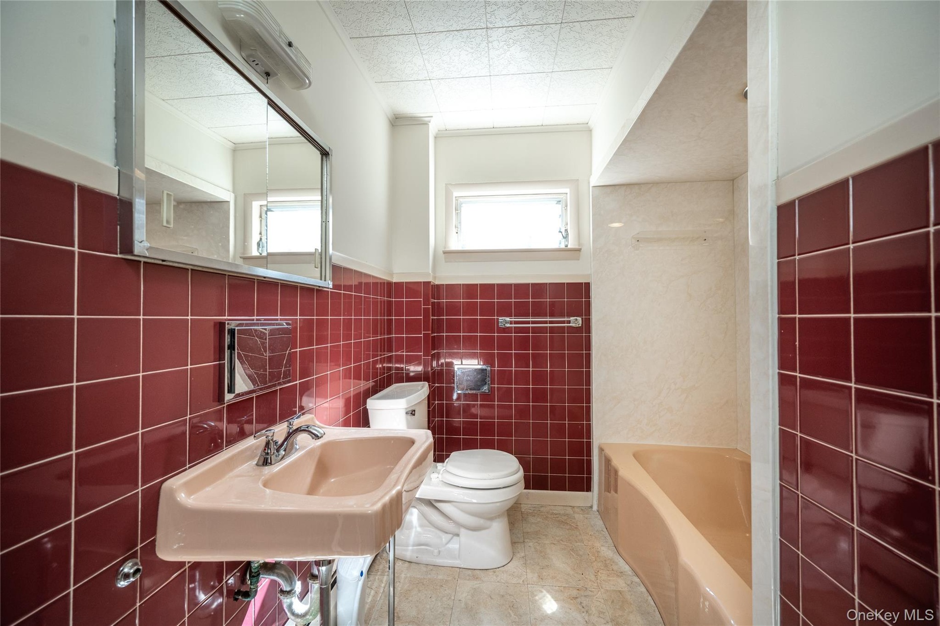 Tiled Hall Bathroom