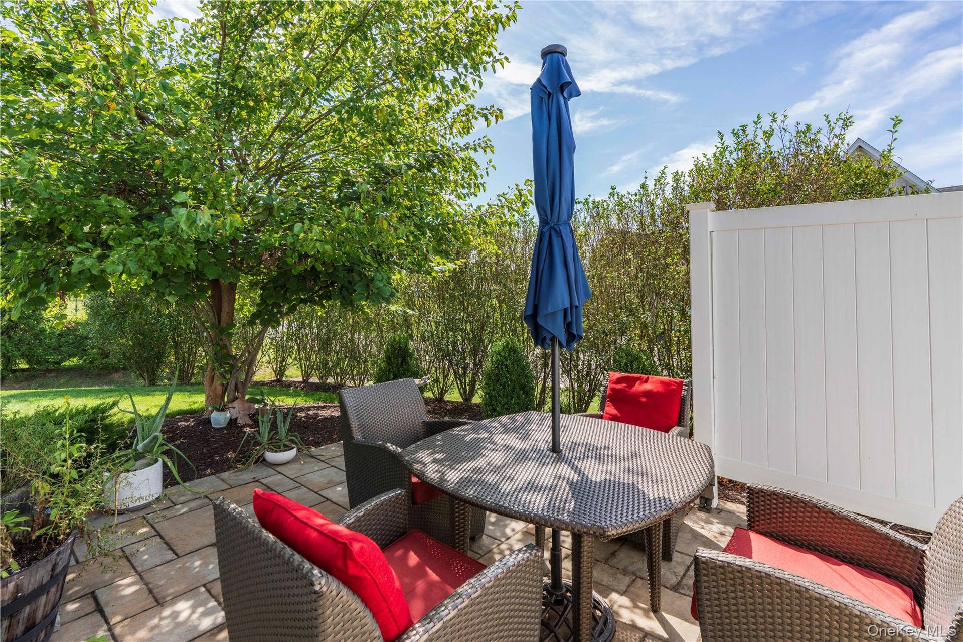 Landscaped with Views of Property