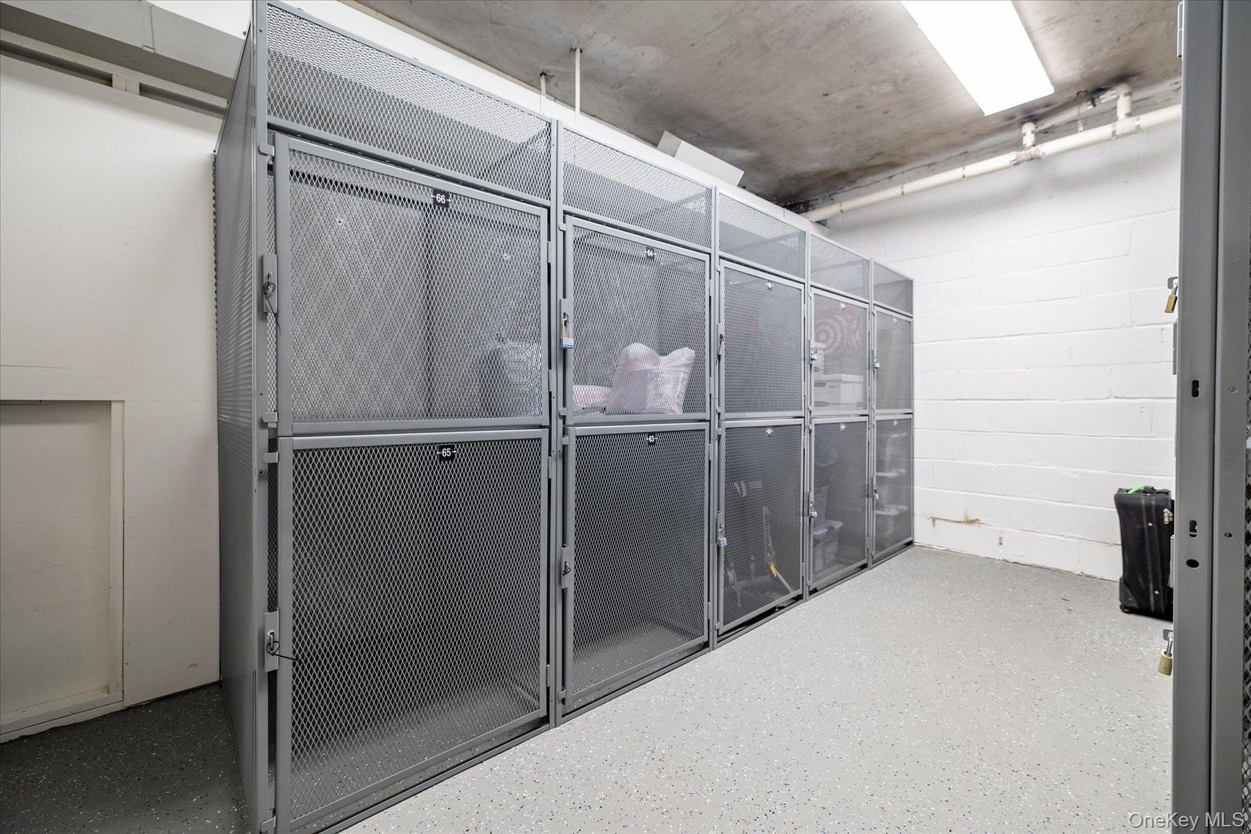 Assigned Cage, No Fee, Newly Installed