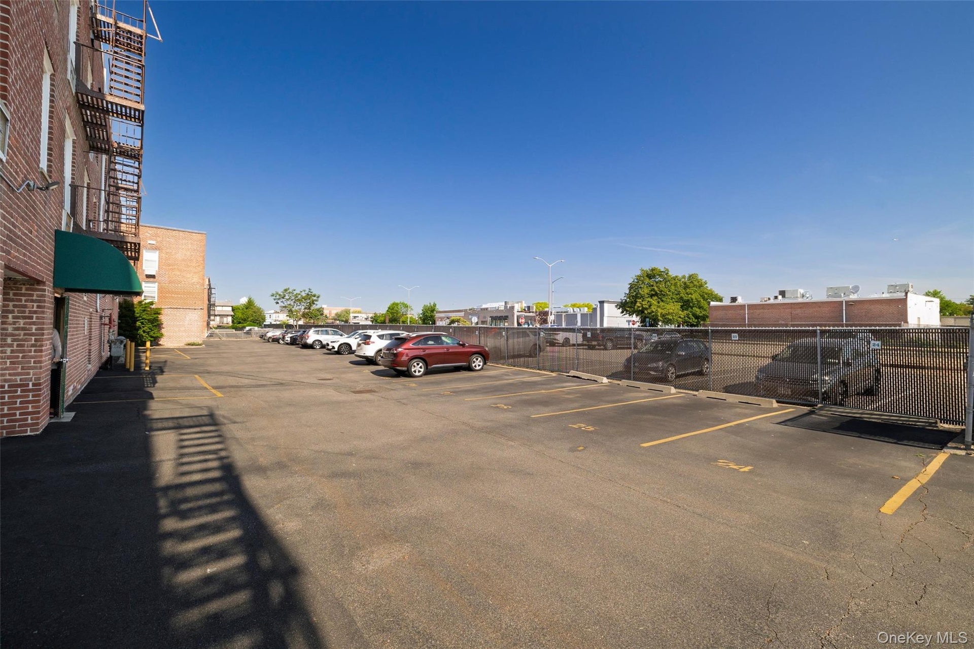 Assigned Space in Fenced in Lot