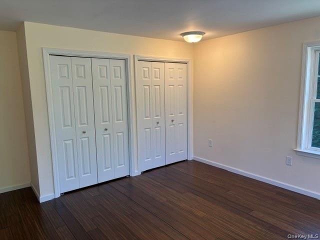 Double primary closets.
