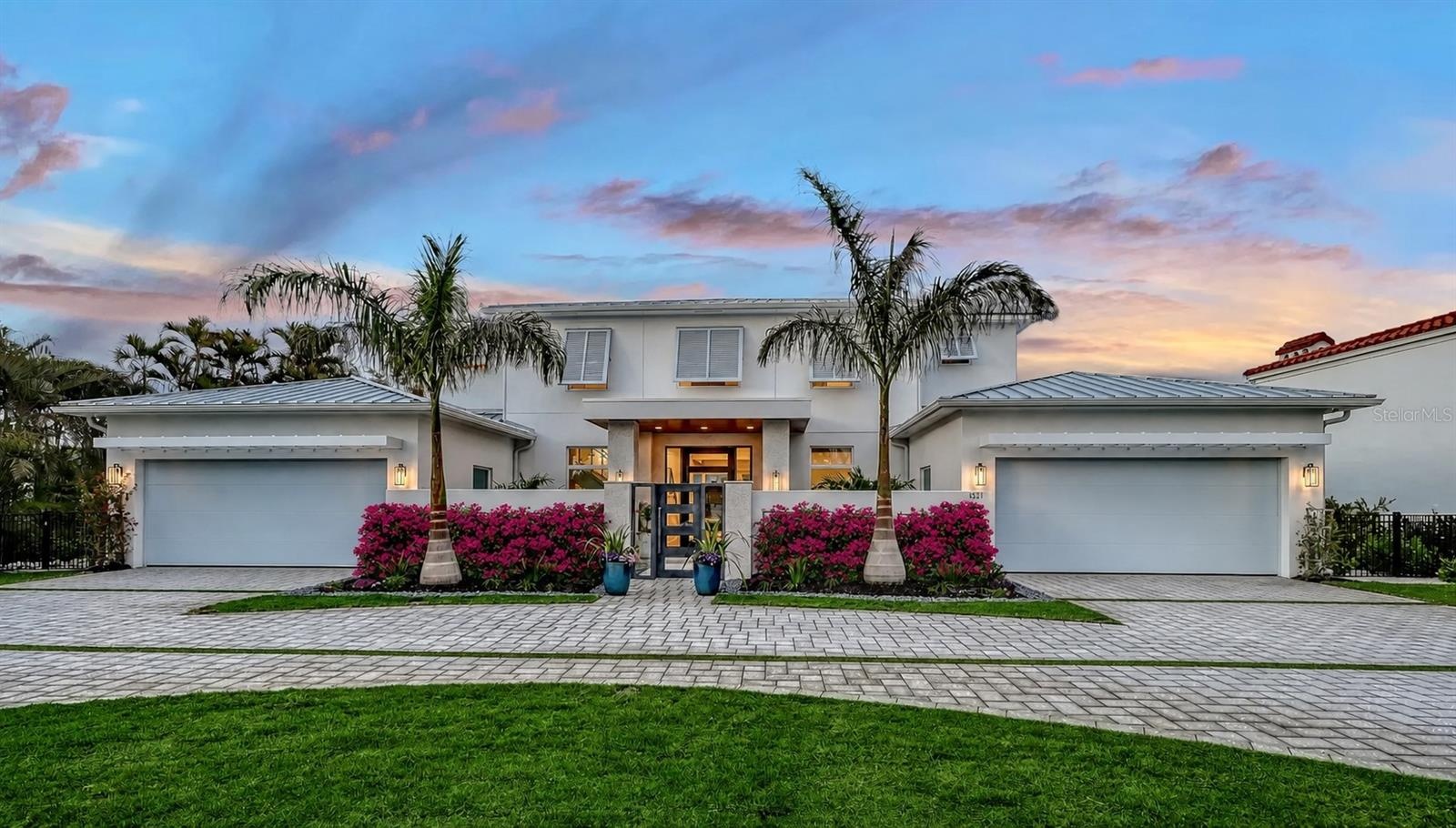 Beautiful Windemere II Model Home at Dusk