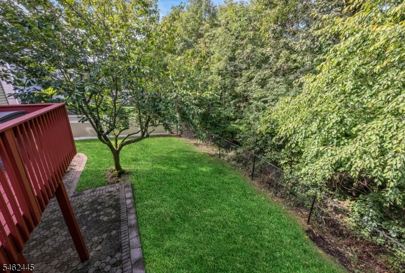 BACKYARD VIEW FROM DECK