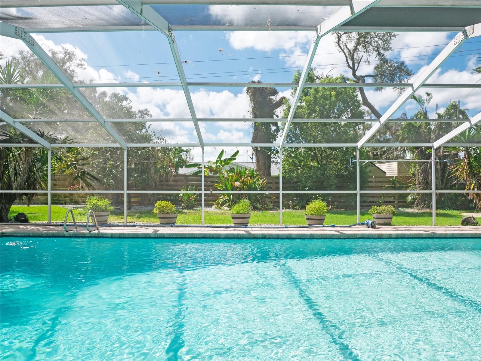 Screened in Pool