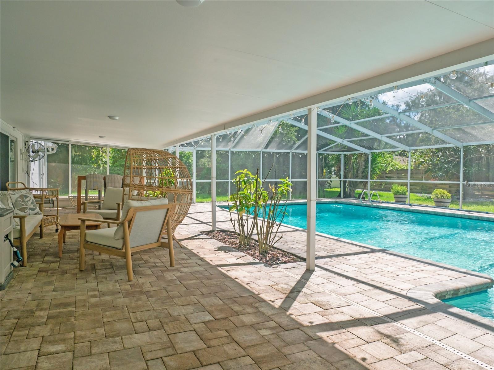 Covered Screened in Patio